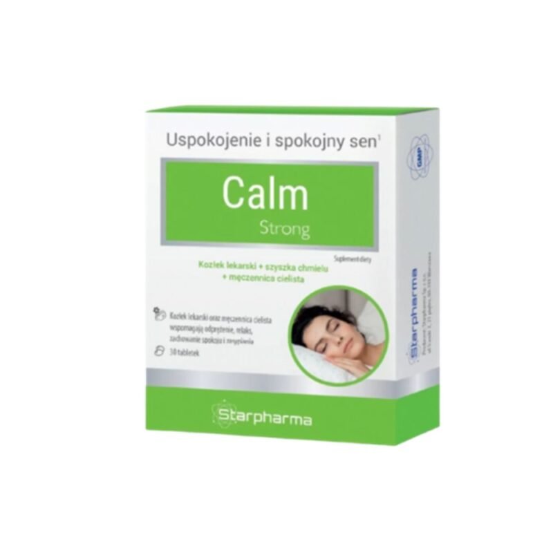 Starpharma calm strong, 30 tablečių