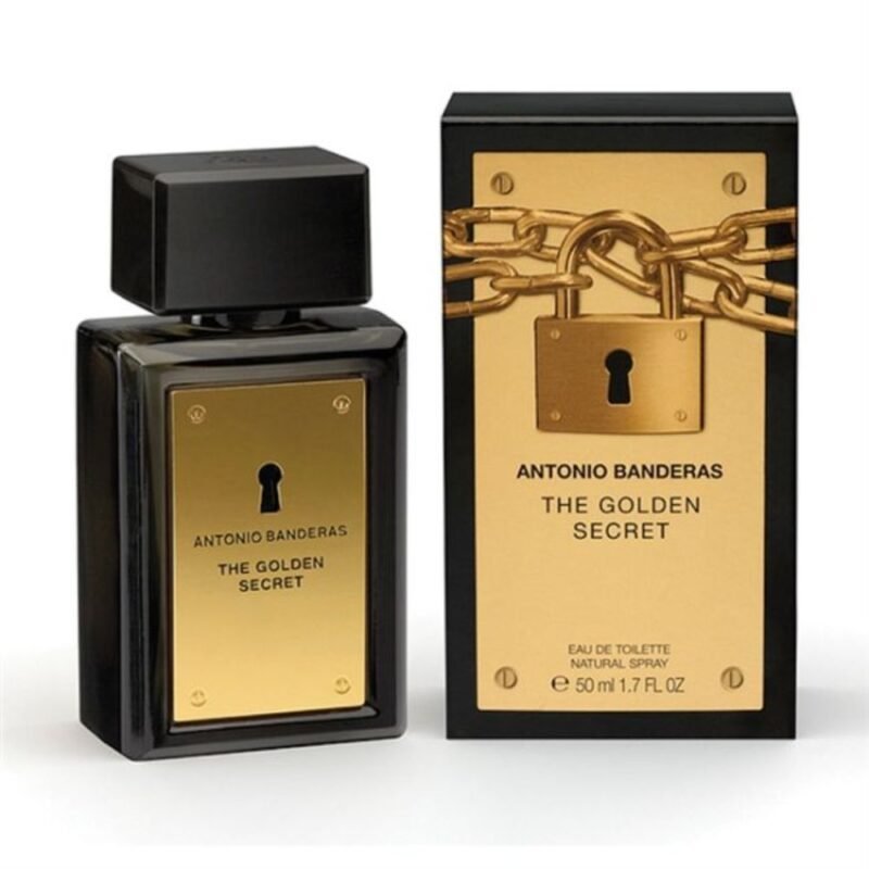 ANTONIO BANDERAS THE GOLDEN SECRET vyriškas tualetinis vanduo, 50 ml