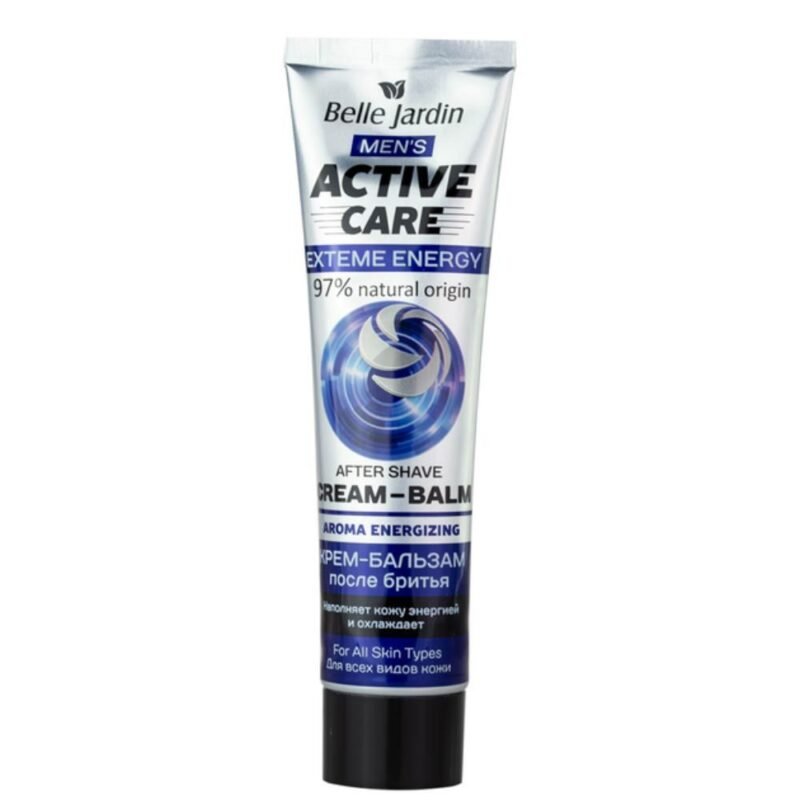 BELLE JARDIN EXTREME ENERGY drėkinantis balzamas po skutimosi visų tipų odai, 100 ml
