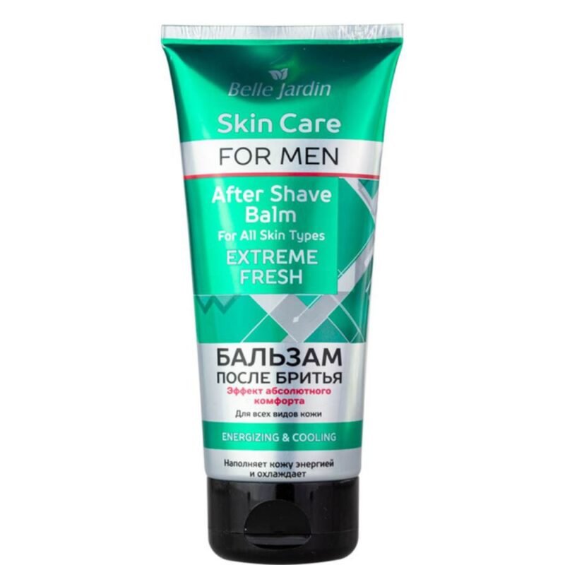BELLE JARDIN EXTREME FRESH balzamas po skutimosi visų tipų odai, 200 ml