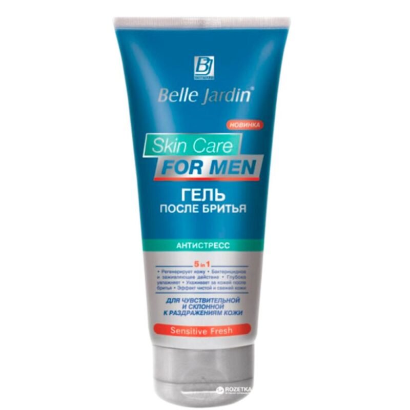 BELLE JARDIN SENSITIVE FRESH želė po skutimosi 5x1, 200 ml