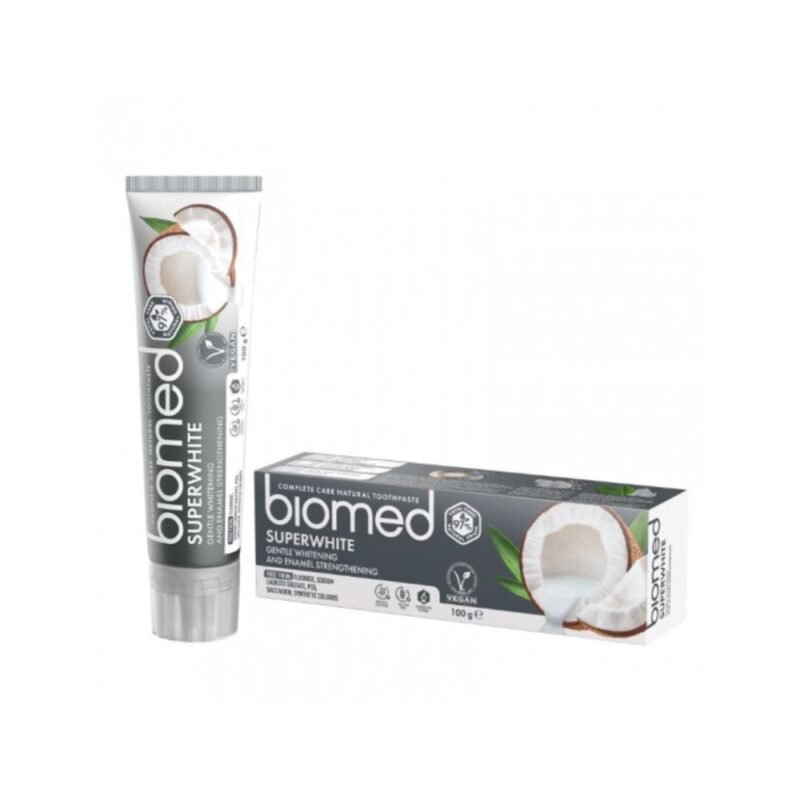 BIOMED SUPERWHITE dantų pasta, 100 g