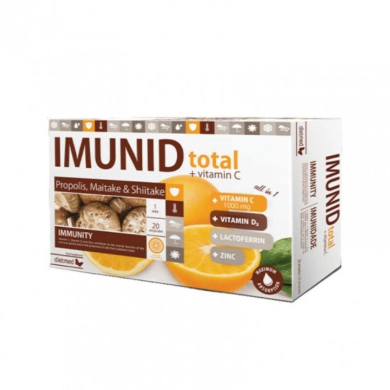 DIETMED maisto papildas IMUNID TOTAL, 20x15 ml