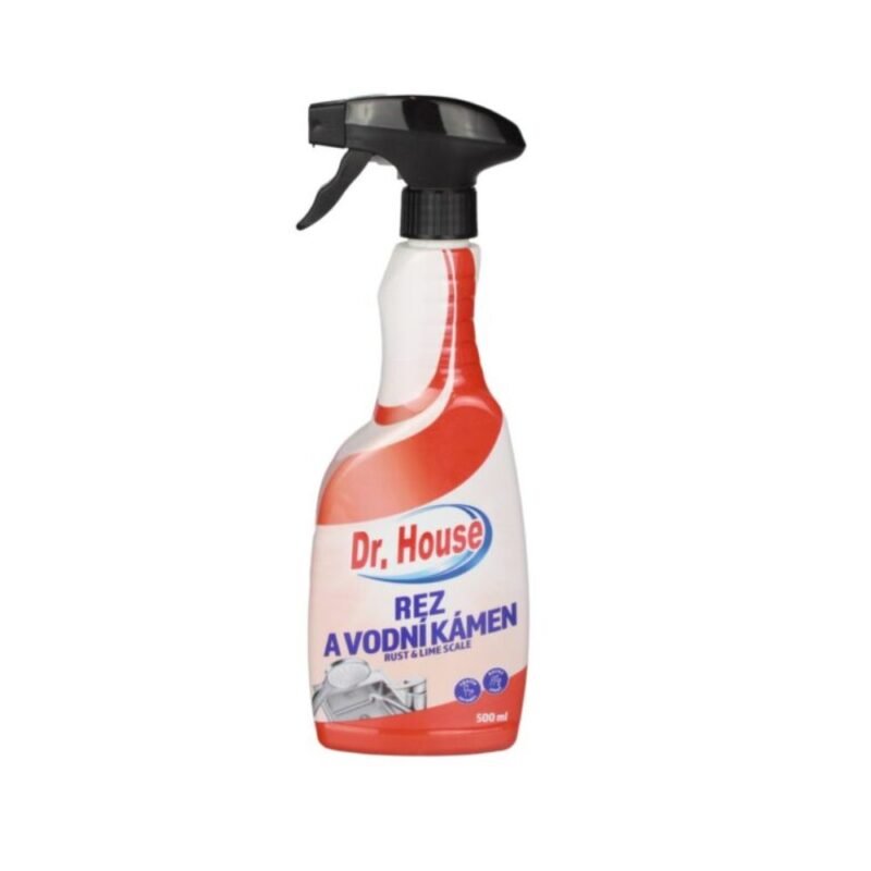 DR. HOUSE rūdžių ir kalkių nuosėdų valiklis su purkštuku, 500 ml