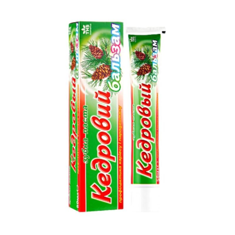 Dantų pasta KEDROVIJ BALZAM, 50 ml