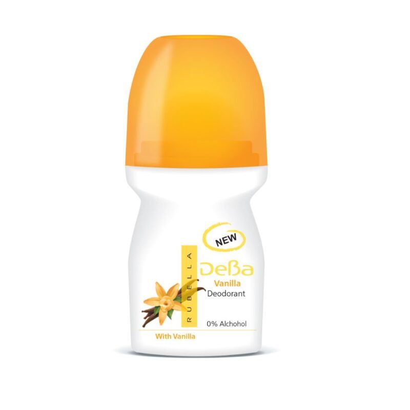 DeBa Vanilė rutulinis dezodorantas, 50 ml