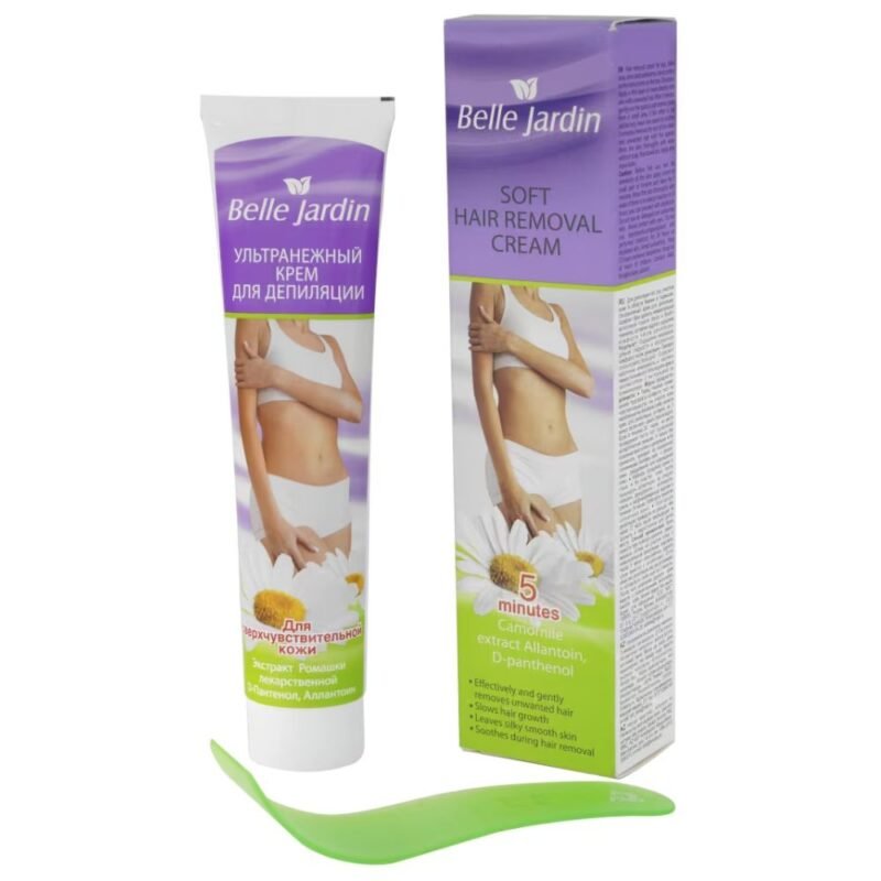 Depiliacinis kremas BELLE JARDIN neskausmingas, 75 ml