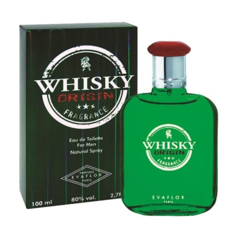 EVAFLOR WHISKY ORIGIN vyriškas tualetinis vanduo, 100 ml