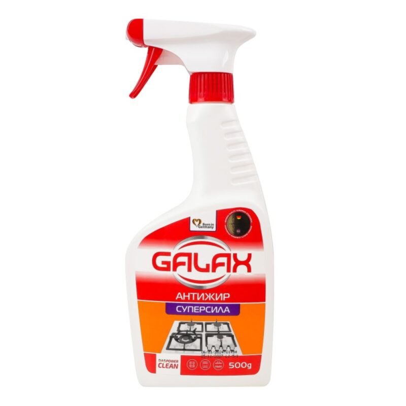 GALAX riebalų šalinimo priemonė virtuvės paviršiams, 500 g