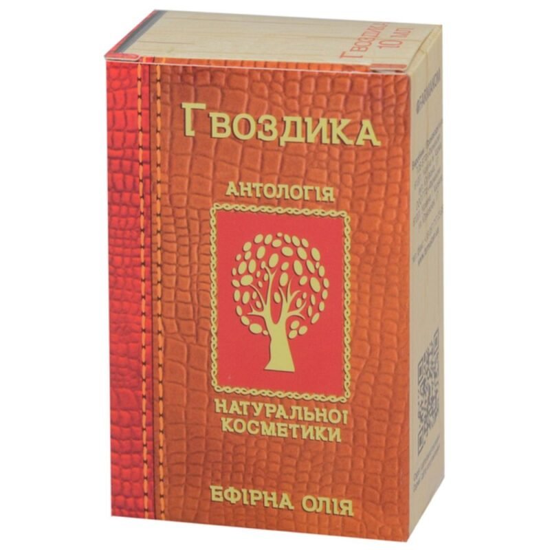 Gvazdikų eterinis aliejus, 10 ml
