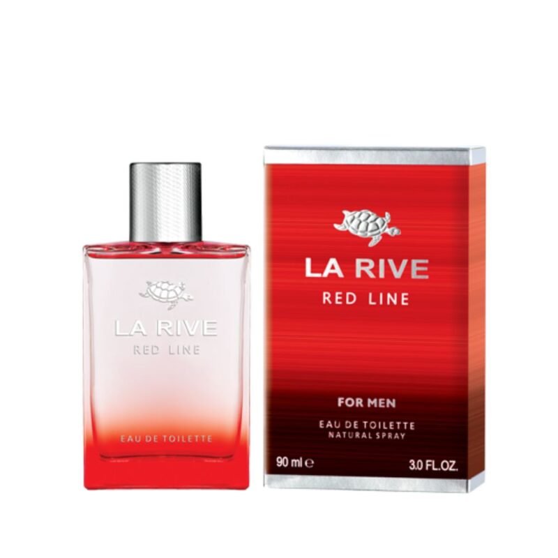 LA RIVE RED LINE vyriškas tualetinis vanduo, 90 ml