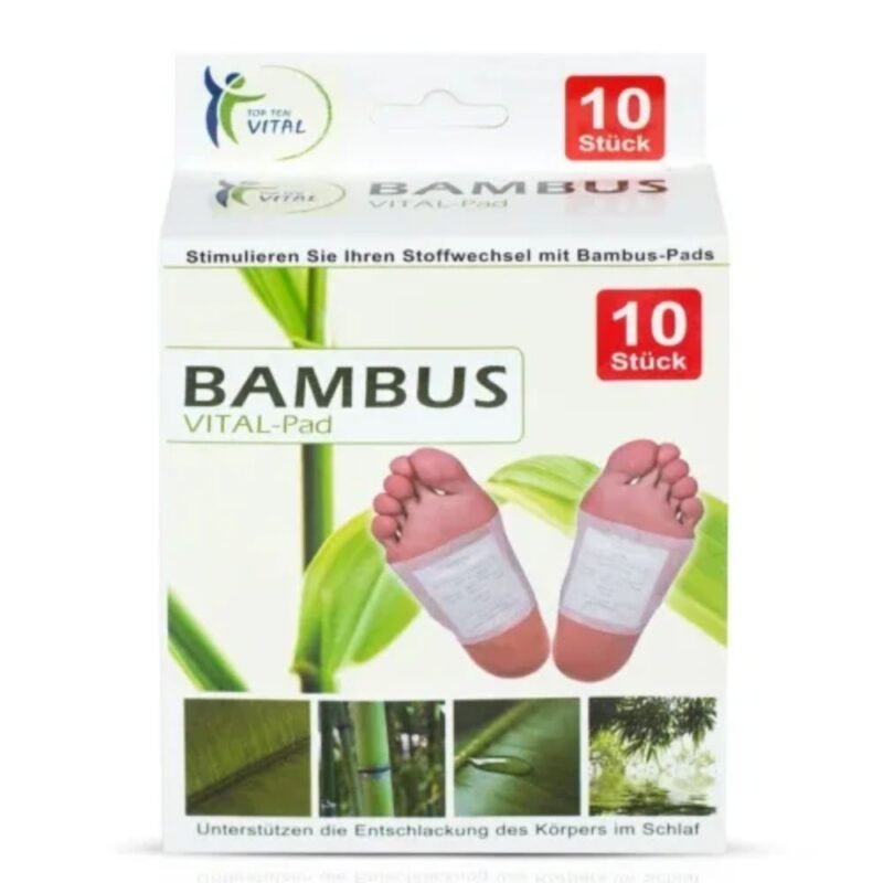 Pėdų pleistrai BAMBUS VITALPADS, 10 vnt.