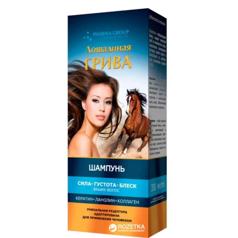 Plaukų šampūnas Pharma Group Horse Mane, 350 ml