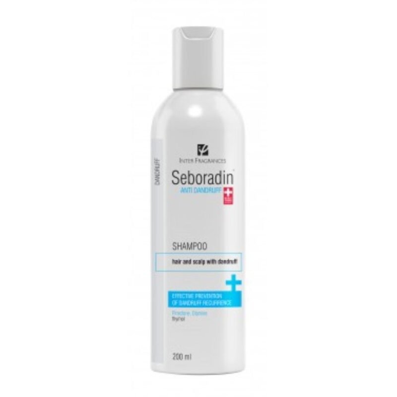 SEBORADIN šampūnas nuo pleiskanų, 200 ml