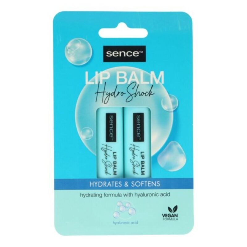 SENCE HYDRO SHOCK lūpų balzamai, 2 x 4,3 g