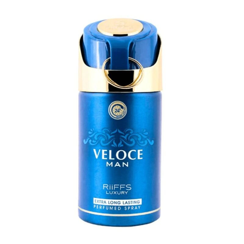 Vyriškas purškiamas dezodorantas RIIFS LUXURY VELOCE, 250 ml