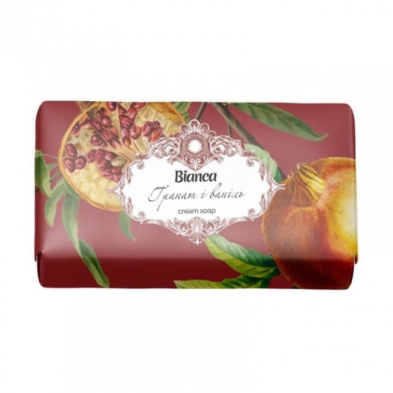 BIANCA muilas kreminis Granatas ir Vanilė, 200 g