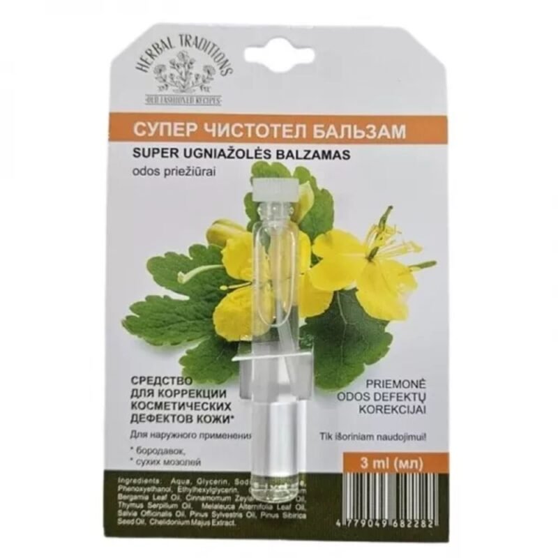 HERBAL TRADITIONS odos priežiūros priemonė SUPER CISTOTEL, 3 ml