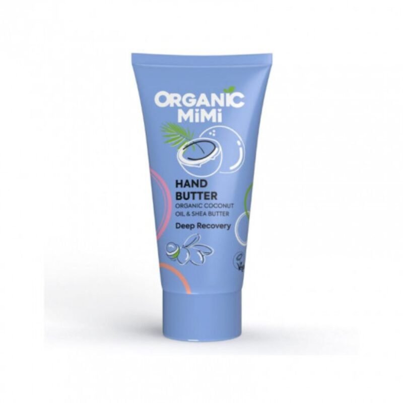 ORGANIC MIMI rankų sviestas atstatomasis Kokosas ir taukmedis, 50 ml
