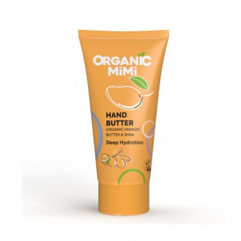 ORGANIC MIMI rankų sviestas drėkinanamasis Mangas ir taukmedis, 50 ml