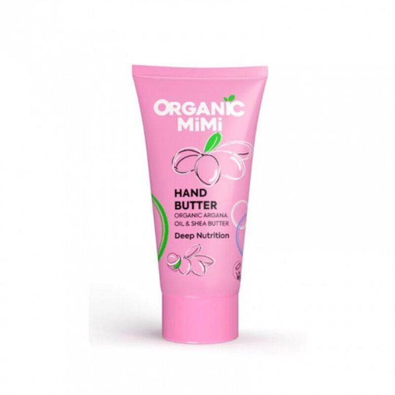 ORGANIC MIMI rankų sviestas maitinamasis Arganas ir taukmedis, 50 ml