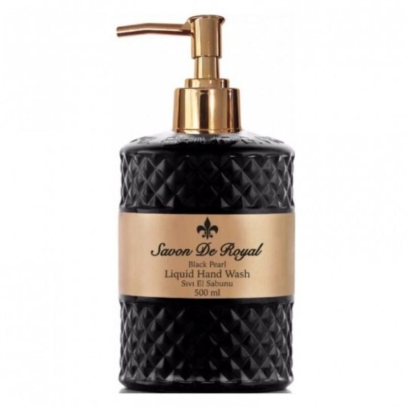 SAVON DE ROYAL skystas muilas Black Pearl, 500 ml