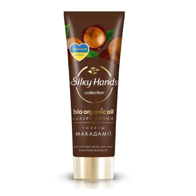 SILKY HANDS Rankų kremas Makadamijų prabanga, 72 ml