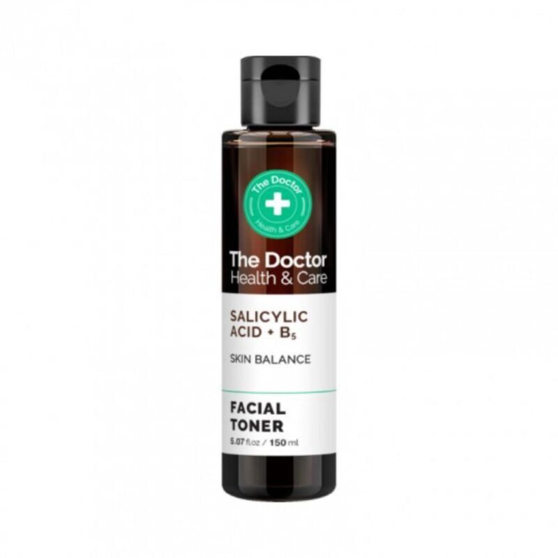 THE DOCTOR veido tonikas balansuojantis Salicilo rūgštis + B5, 150 ml