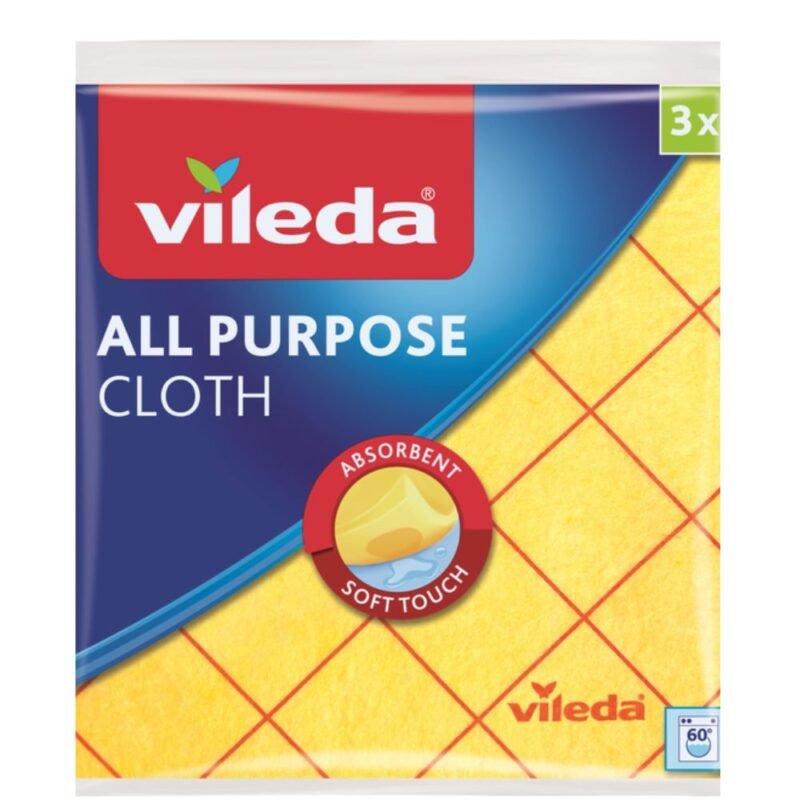 VILEDA All purpose cloth universalios šluostės, 3 vnt.