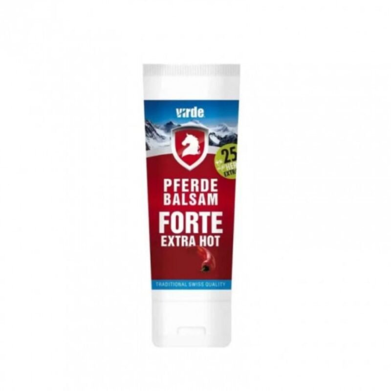 VIRDE šildantis arklių balzamas kūnui EXTRA HOT, 200 ml