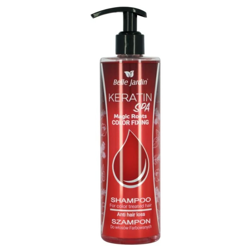 BELLE JARDIN Šampūnas dažytiems plaukams Magic Roots & Keratin, 400 ml