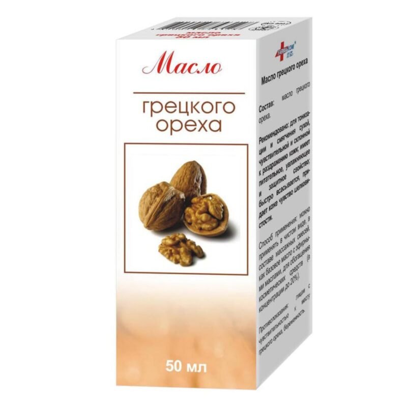 Graikinių riešutų aliejus Farmakom, 50 ml