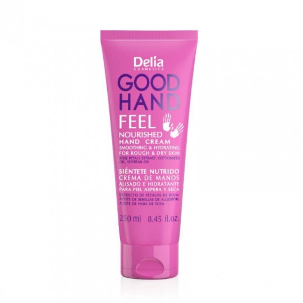 DELIA Good Hand glotninamasis ir drėkinamasis kremas rankoms, 250 ml