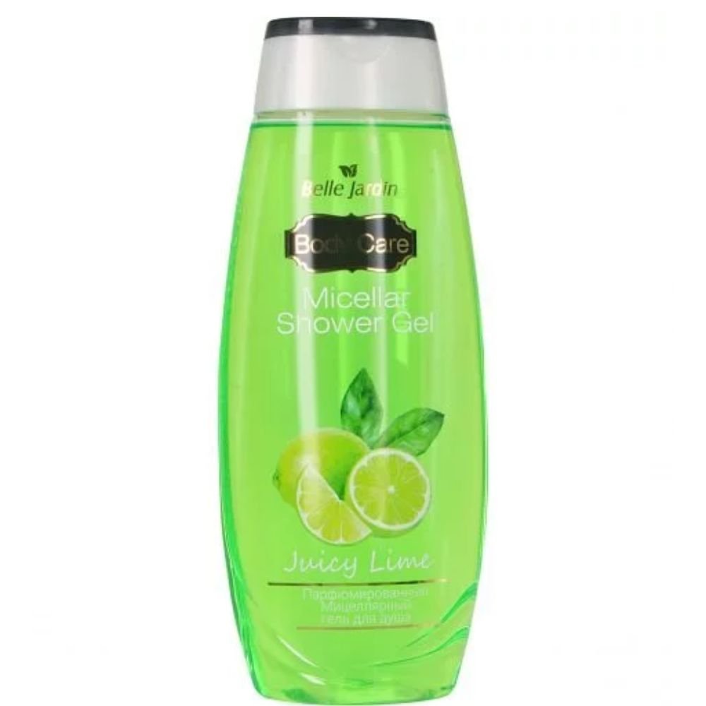 Kvapioji micelinė dušo želė BELLE JARDIN BODY CARE JUICY LIME, 400 ml