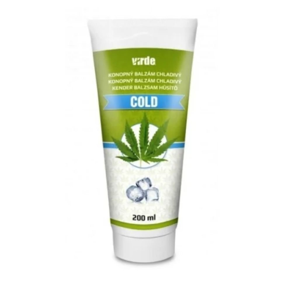 VIRDE šaldantis balzamas su kanapių sėklų aliejumi, 200 ml