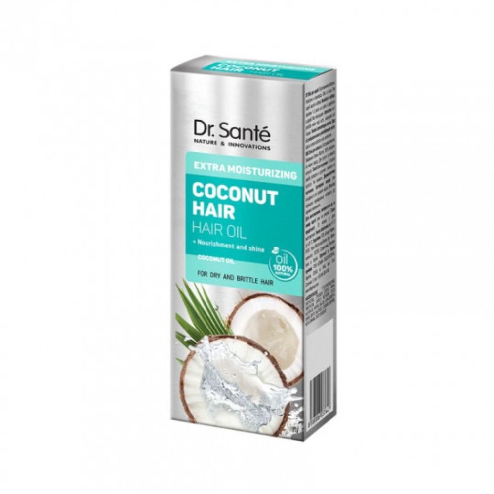 DR. SANTE drėkinamasis aliejus plaukams Coconut Hair, 50 ml