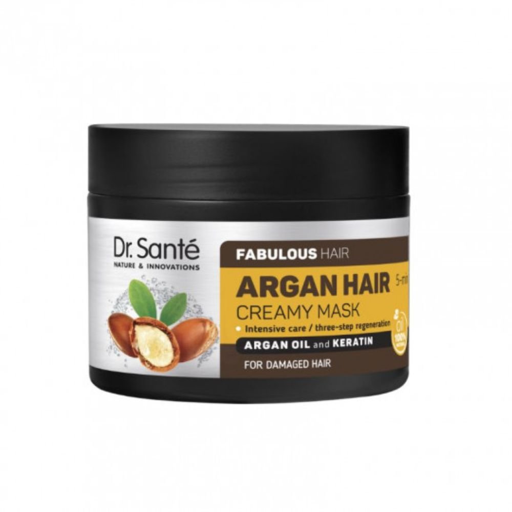 DR. SANTE kaukė plaukams Argano aliejus ir keratinas, 300 ml