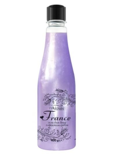 AJOURE FRANCE dušo gelis su sidabro efektu, 400 g