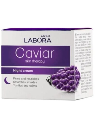 AROMA LABORA CAVIAR SKIN THERAPY naktinis veido kremas, 50 ml