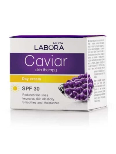 AROMA LABORA dieninis veido kremas su ikrais SPF 30, 50 ml