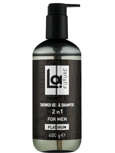 LA FUTURE 2IN1 gelis-šampūnas Platinum, 400 g