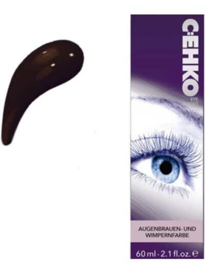 Antakių ir blakstienų dažai C:EHKO juodi, 60 ml