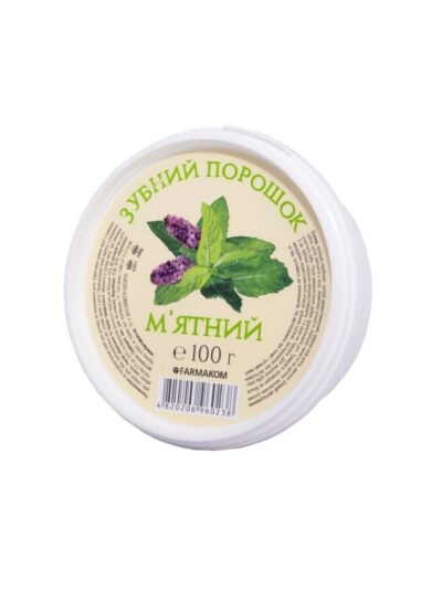 Mėtiniai dantų milteliai, 100 g